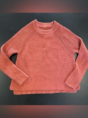 Ripzone Orange Knit Sweater